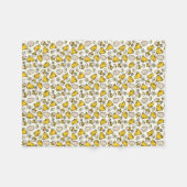 Ei en kuiken fleece deken (Voorkant (Horizontaal))