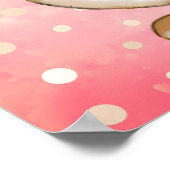 Ei-exciting Eierenjacht Kinderen Roze Poster (Hoek)