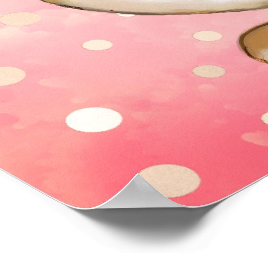 Ei-exciting Eierenjacht Kinderen Roze Poster (Hoek)