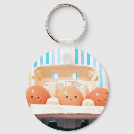 Ei Trio Sleutelhanger (Voorkant)