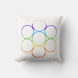 Ei van het leven Chakra Kussen