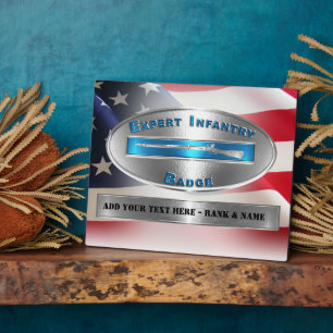 EIB Expert Infantryman Badge Fotoplaat