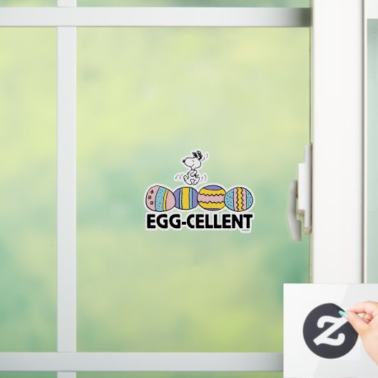 Eicellentrooster Raamsticker (Huis)