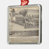 Eichler, woonwijken Meyer Metalen Ornament (Links)