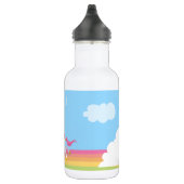 Eicorn Rainbow Water Fles, op maat Waterfles (Rechts)