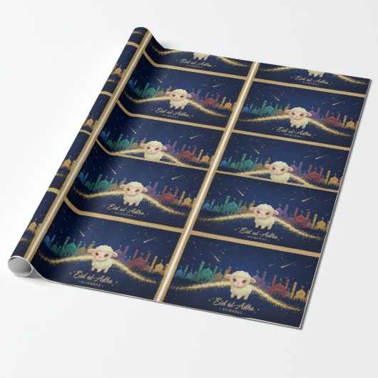 Eid-al-Adha Cadeaupapier (Uitgerold)