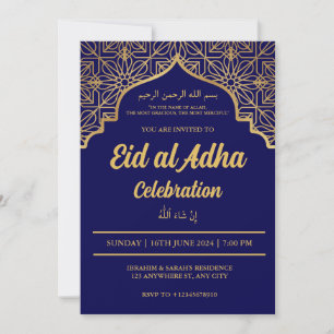 Eid Al Adha Celebration Eid Mubarak Eid Party Kaart