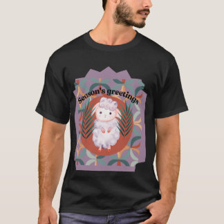 Eid Al-Adha in het roze - een vrolijke artistieke T-shirt