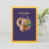 Eid al-Adha (Mubarak) Kaart (Staand voorkant)