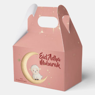 Eid Al Adha Mubarak Modern Roze Bedankdoosjes