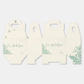 Eid Al Adha Sage Green Dinner Bedankdoosjes (Ongevouwen)