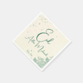 Eid  Al Adha Sage Green Dinner  Servet (Hoek)