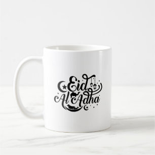 Eid Al-Adha Typografische Mok