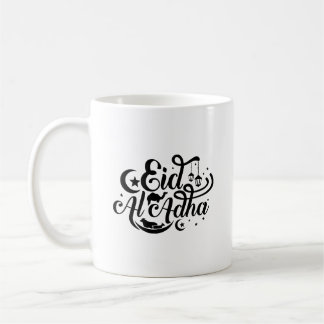 Eid Al-Adha Typografische Mok