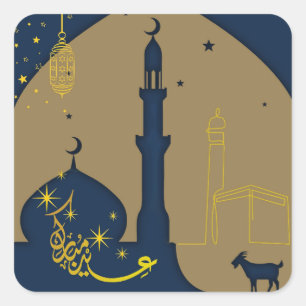 Eid Al-Adha Viering Stickers - Hadj