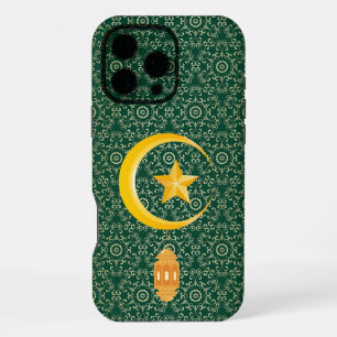 Eid al Fitr Mubarak Ramadan Kareem Moon Star iPhone 16 Pro Max Hoesje