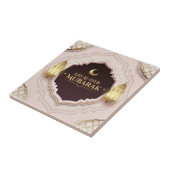 Eid Al-Fitr Mubarak Tegeltje (Zijkant)