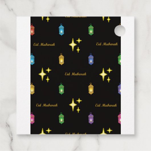 Eid Bedankjes Labels (Achterkant)