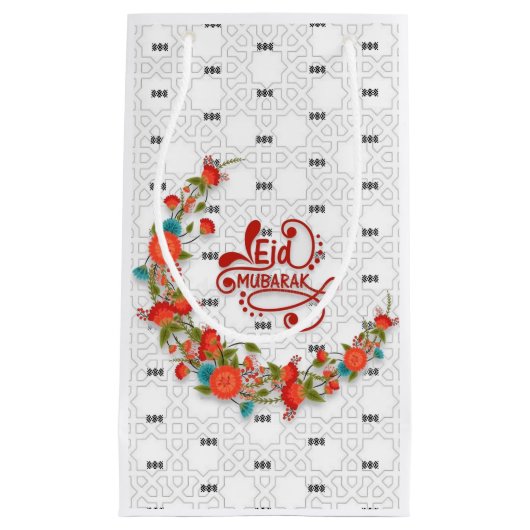 Eid bloemen klein cadeauzakje (Voorkant)