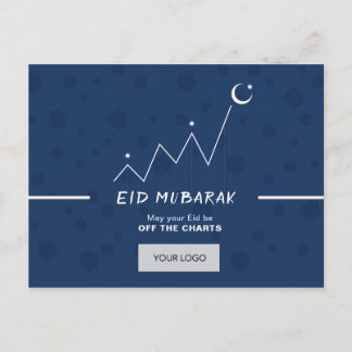 Eid Corporate Briefkaart - blauw