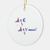 Eid Delight Keramisch Ornament (Links)