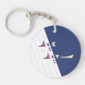 Eid Delight (Middernacht) Sleutelhanger (Voorkant)