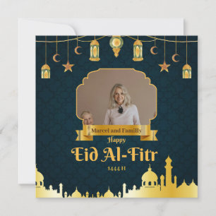 Eid El-fitr kaart, Zegeningen met onze Eid Mubarak Feestdagenkaart