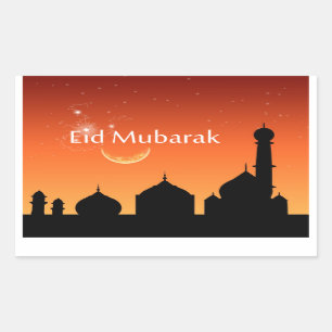 Eid Evening Sky - Sticker