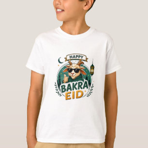Eid Geit Cartoon Print T-shirt