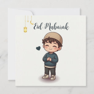 Eid Geldhouder, Eidi-enveloppen voor kinderen, Eid Kaart