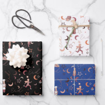 Eid Gift Wrapping Paper Sheets, 19 x 29 inch, set