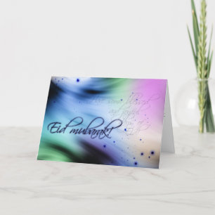 Eid greeting - Eid mubarak wenskaart Kaart