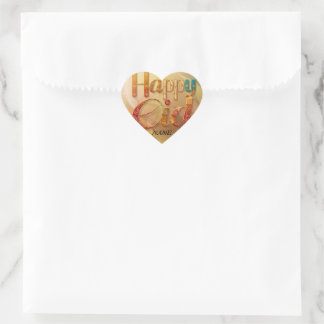 Eid groet cadeau Gepersonaliseerd Hart Sticker