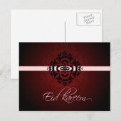 Eid kareem - Carte postale Happy Eid (Devant / Derrière)
