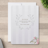 Eid Moubarak Carte de vœux islamique Eid Pivoine V