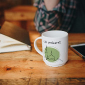 Eid Moubarak Grand Mug - Mosquée Ligne Art