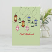 Eid Mubarak (Staand voorkant)