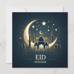 Eid Mubarak Aanpasbare Groetetekst Feestdagenkaart