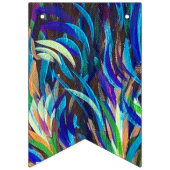 Eid Mubarak Banner - Penseelstreken (Tweede vlag)