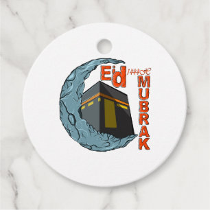 Eid mubarak bedankjes labels