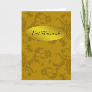 Eid Mubarak Bloemstuk Feestdagen Kaart