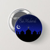Eid Mubarak - Button voor islamitische groeten (Voorkant /achterkant)