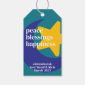 Eid Mubarak Cadeaulabel (Voorkant)