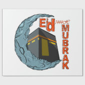 Eid mubarak cadeaupapier (Vlak)
