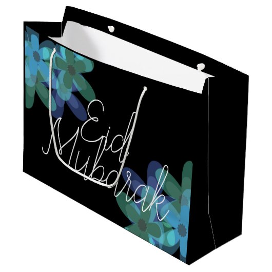 Eid Mubarak cadeautas (Voorkant Gekanteld)