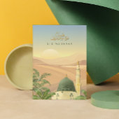 Eid Mubarak Card with Masjid An-Nabawi | Corporate Kaart
