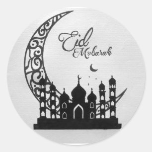 EID MUBARAK Creatief ontwerp Ronde Sticker