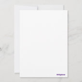 Eid Mubarak crescent maanvakantie groet Aankondiging (Achterkant)