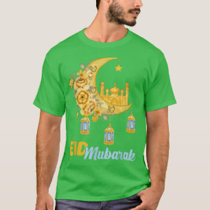 Eid Mubarak Eid Al Fitr Islamic Holidays Muslim Ha T-shirt