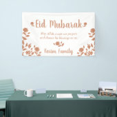 Eid Mubarak - Eigen islam - Startbord Spandoek (Beurs)